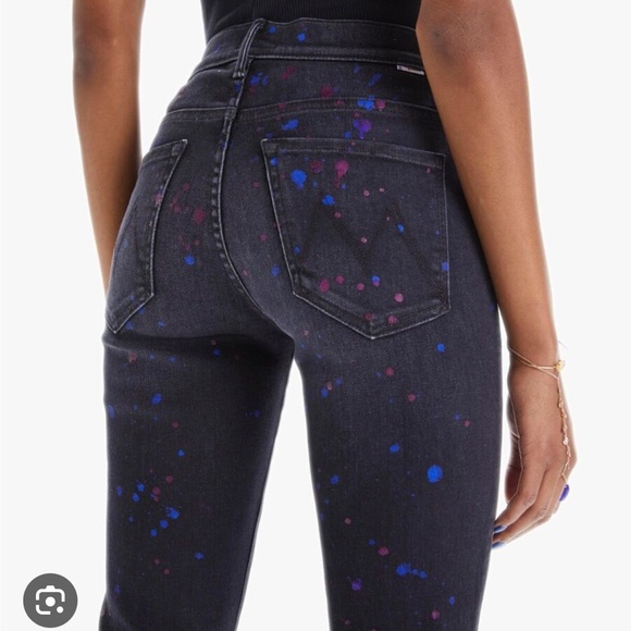 MOTHER The Insider Ankle Jeans Sz 25 *NWOT* “Rain City Lights” - Picture 2 of 9